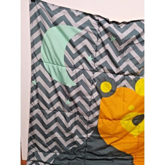 Comforter Sheet animals owls geometric print 56x40 Where the Polka Dots Roam - Picture 6 of 12